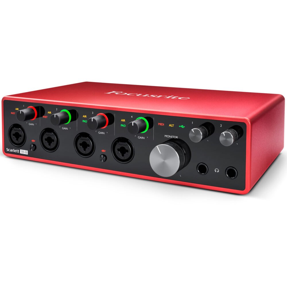 Focusrite Scarlett 18i8 3rd Gen USB Audio Interface