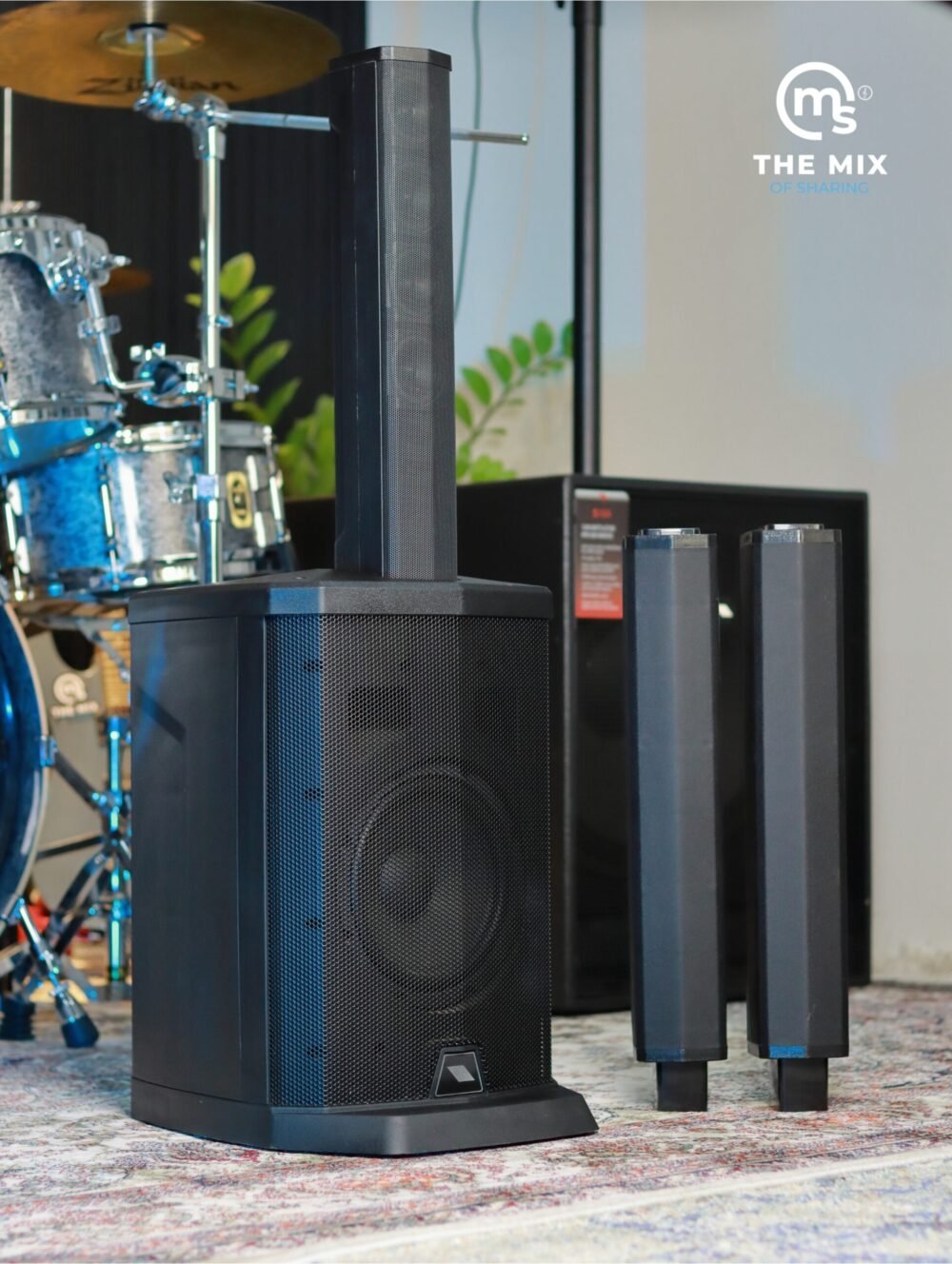 Alternative view of PROEL SESSION1 400W Column Powered Speaker