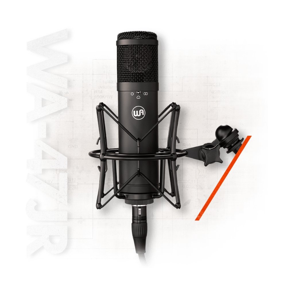 Warm Audio WA-47jr-Black FET Condenser Microphone