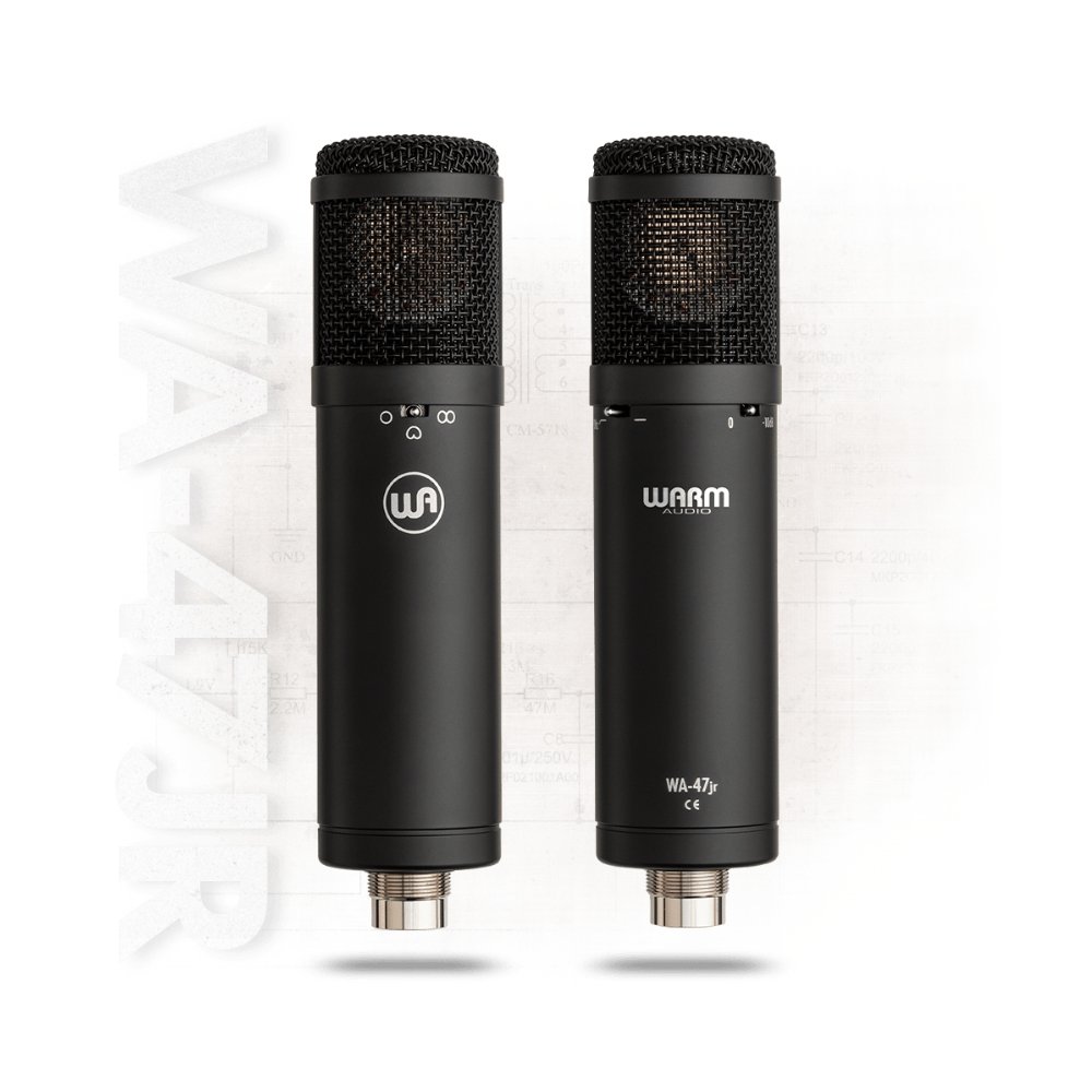 Alternative view of Warm Audio WA-47jr-Black FET Condenser Microphone