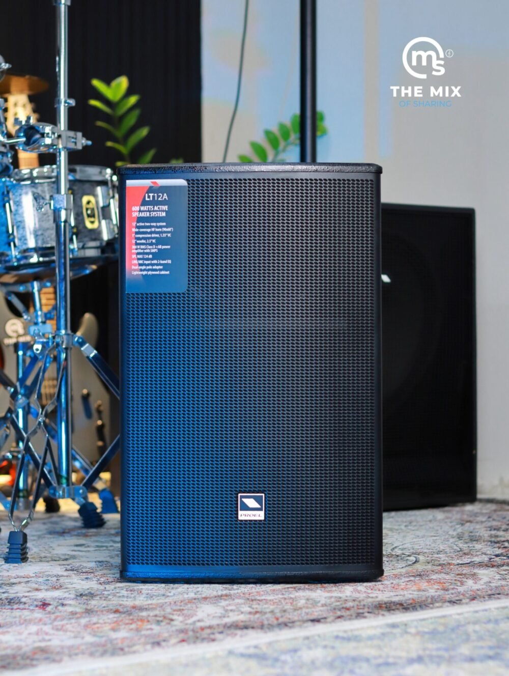 Alternative view of PROEL LT12A LITE Series Active 2-Way 12" Loudspeaker System