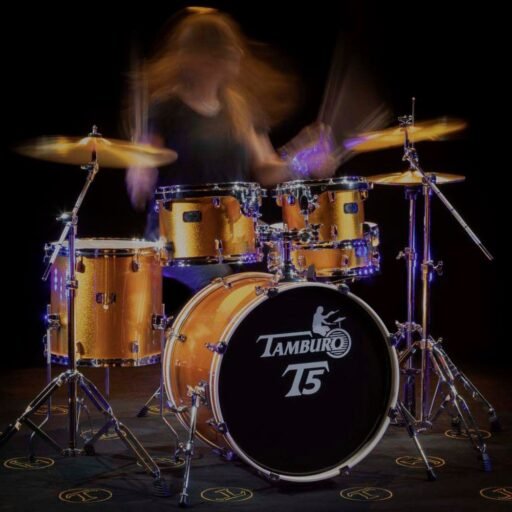 Alternative view of Tamburo TB T5 R22BSSK T5 Series Complete Drum Set