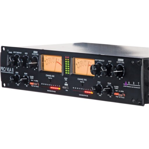 Alternative view of ART Pro Audio Pro VLA II Two Channel Compressor