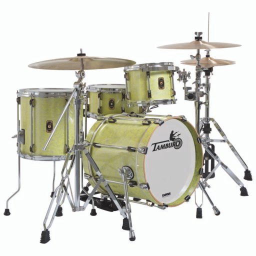 Tamburo UNIKA 416 Pro Series Acoustic Drum - Fantasy Yellow