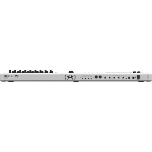 Alternative view of Arturia KeyLab 61 MkII Controller keyboard deluxe - White