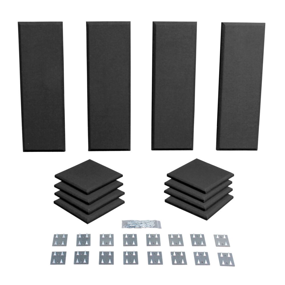 Alternative view of Primacoustic London 8 (Black, Grey & Beige)