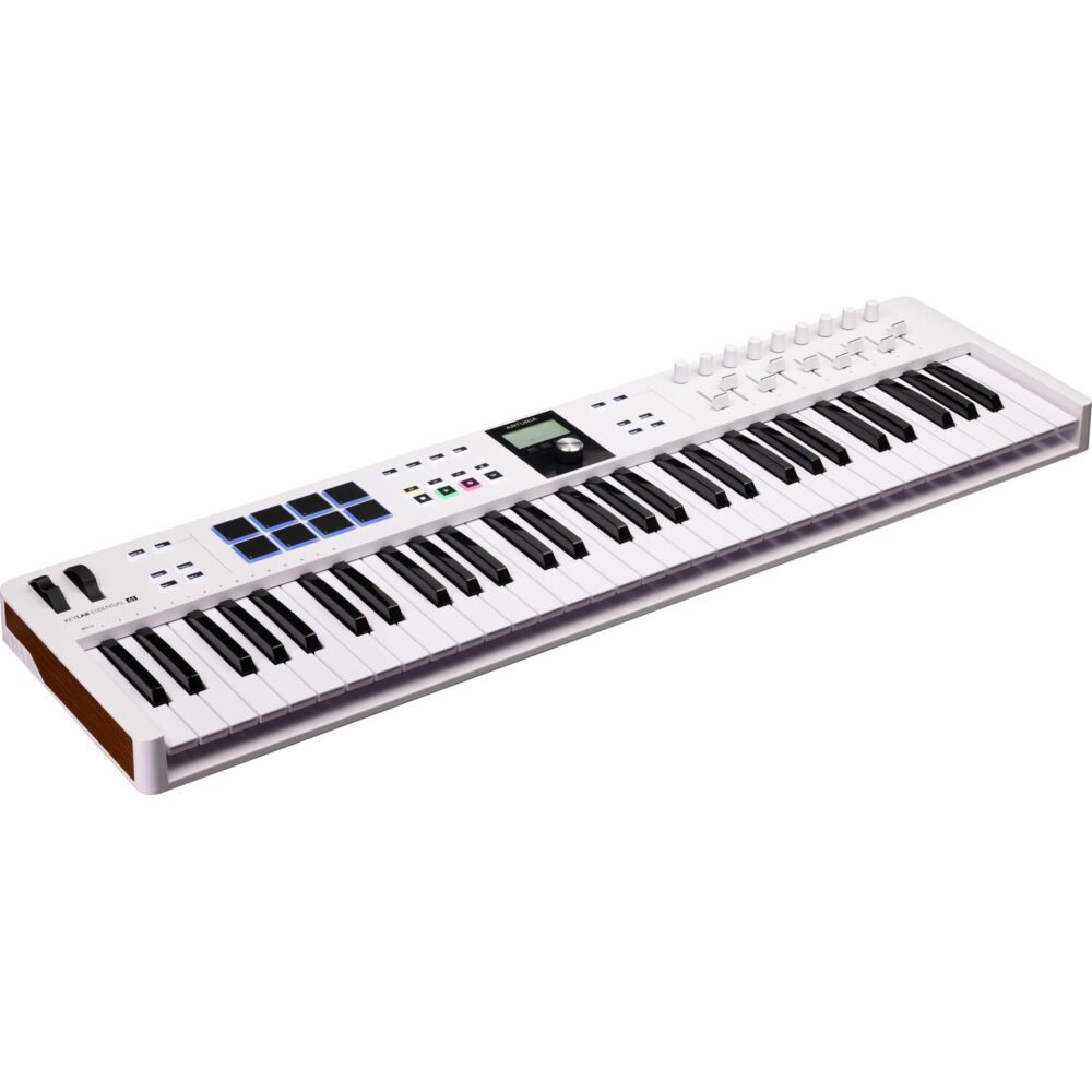 Alternative view of Arturia KeyLab Essential 61 KeyLab Essential mk3 Universal MIDI controller - white
