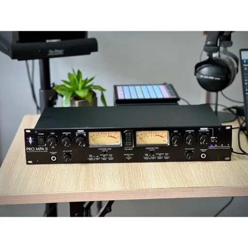 Alternative view of ART Pro Audio MPA-II – Two Channel Mic Preamp