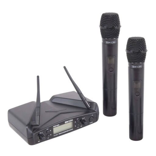 Eikon Audio WM700DM 2-Channel PLL UHF Wireless Microphone - 30 meter range