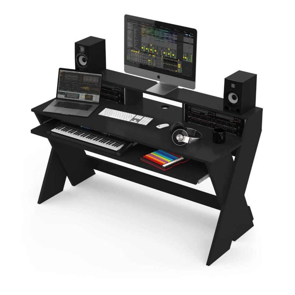 The Glorious Sound Desk Pro StudioDesk - Black