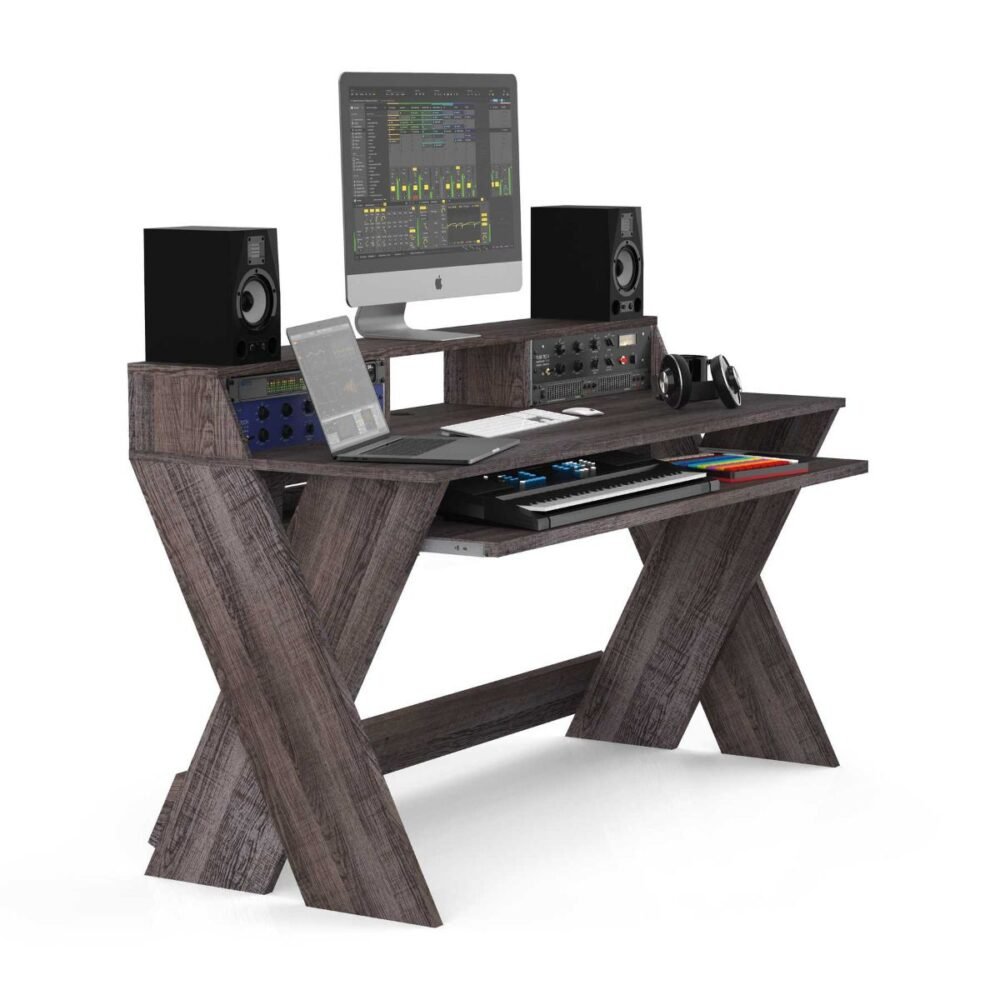 Alternative view of The Glorious Sound Desk Pro StudioDesk - Walnut