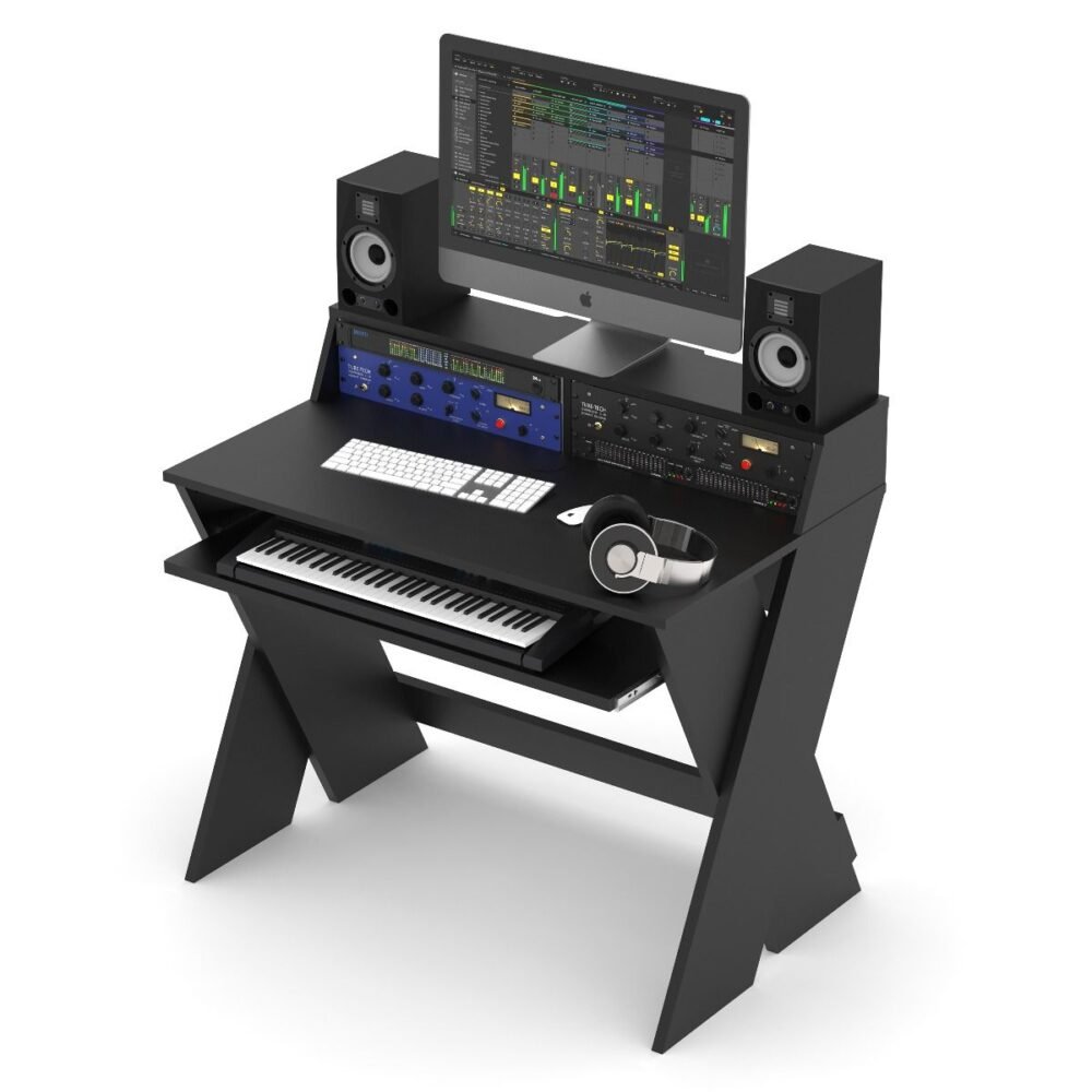 The Glorious Sound Desk Compact StudioDesk - Black