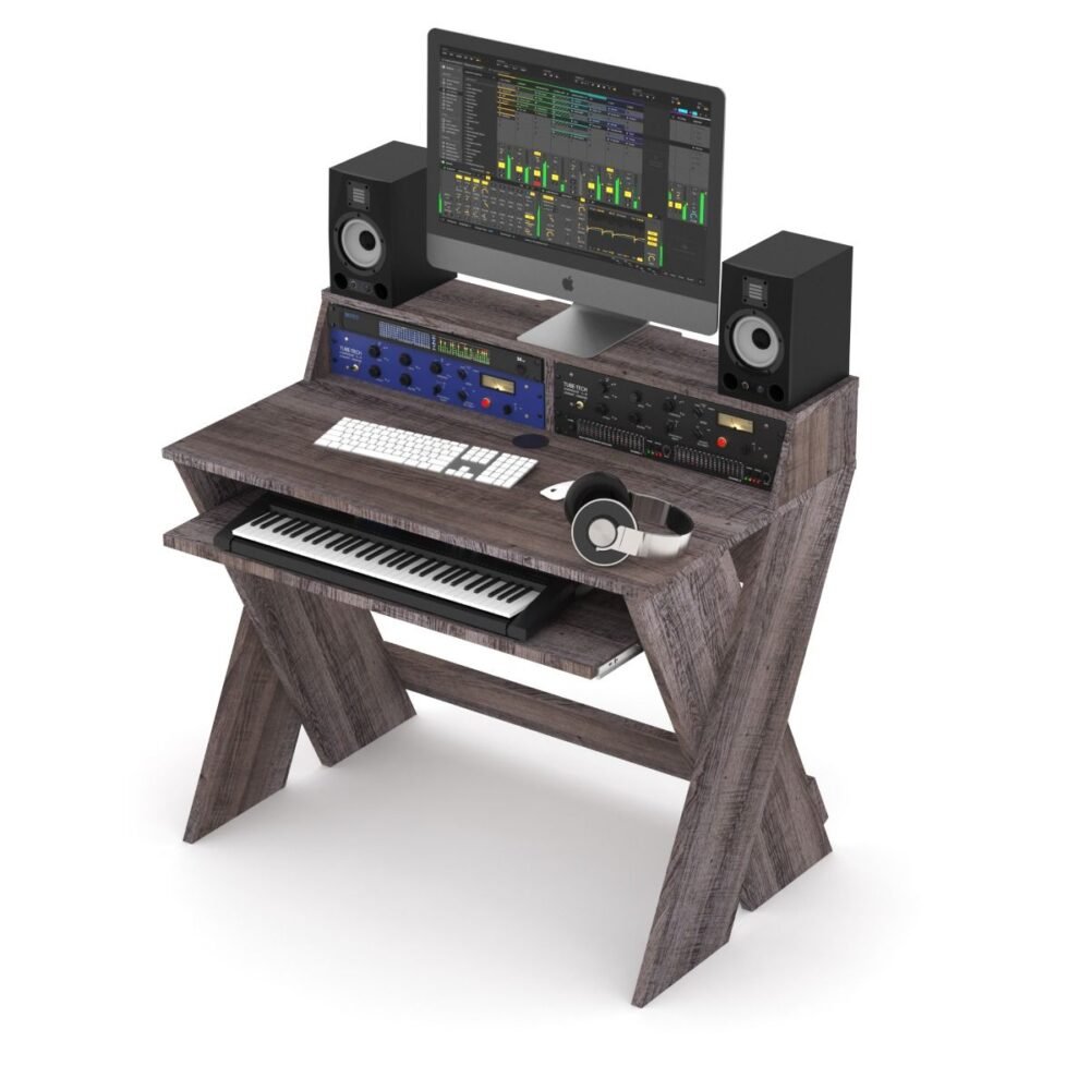 The Glorious Sound Desk Compact StudioDesk - Walnut