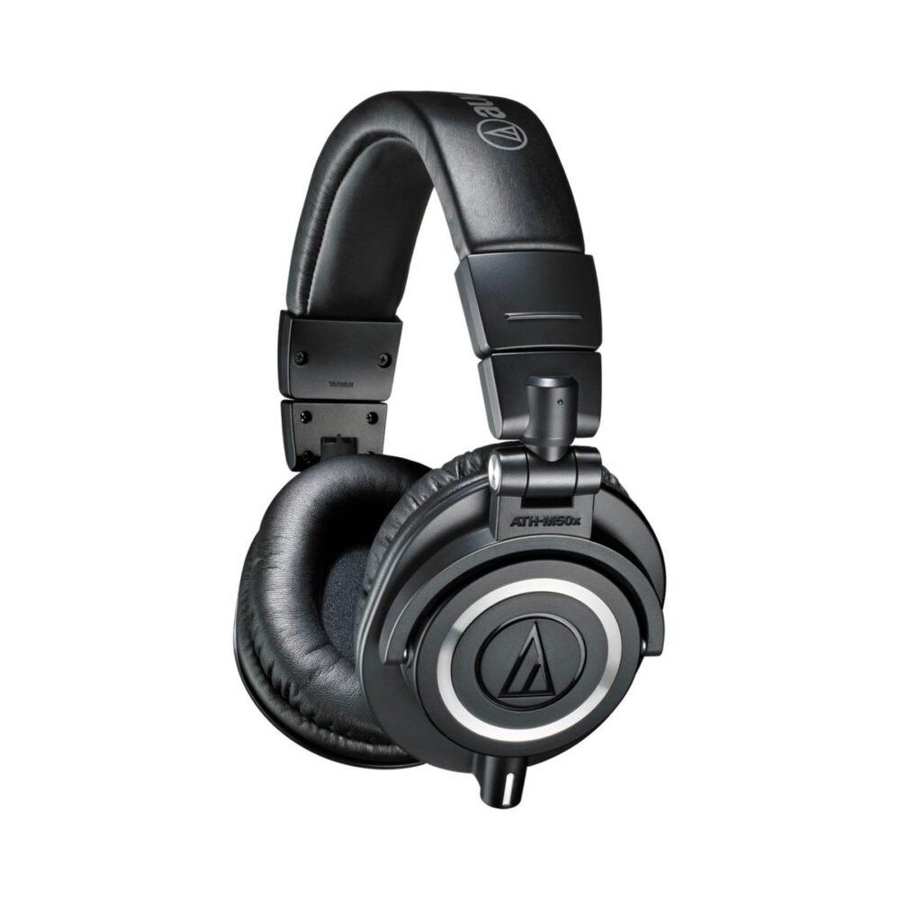 Audio-Technica ATH-M50x Closed-Back Monitor Headphones (Black)