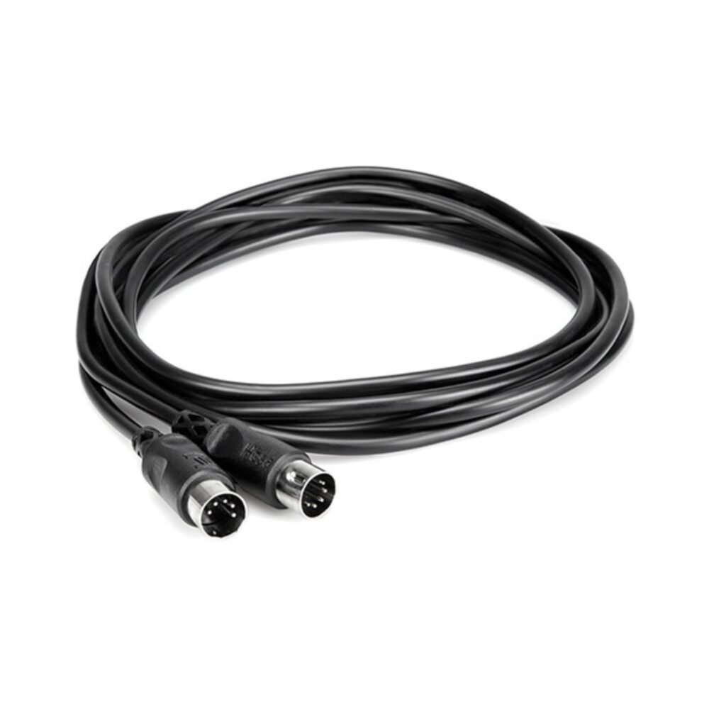 Hosa Technology MID-310 Standard MIDI Cable Male to MIDI Male Cable (3 meter) 10ft