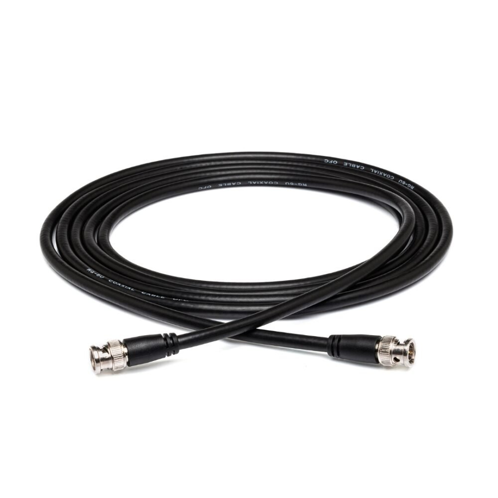 Hosa BNC-06-106 Pro 75-ohm RG-6/U BNC to BNC Coax Cable - 6 foot