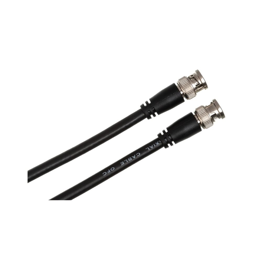Alternative view of Hosa BNC-06-106 Pro 75-ohm RG-6/U BNC to BNC Coax Cable - 6 foot