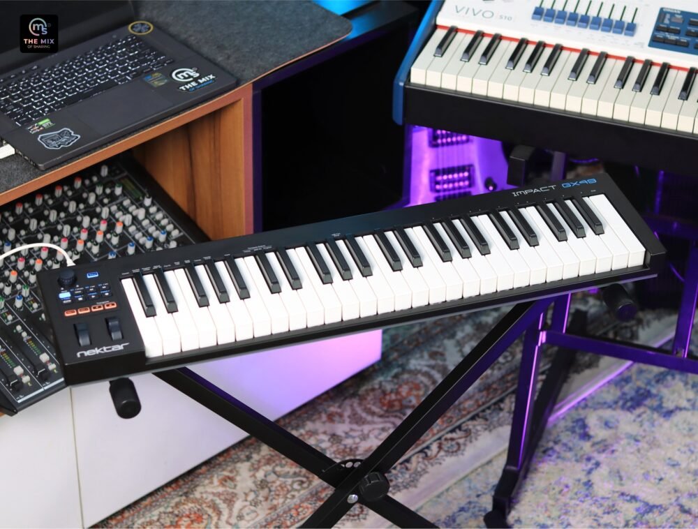 Alternative view of Nektar Impact GX49 Keyboard Controller