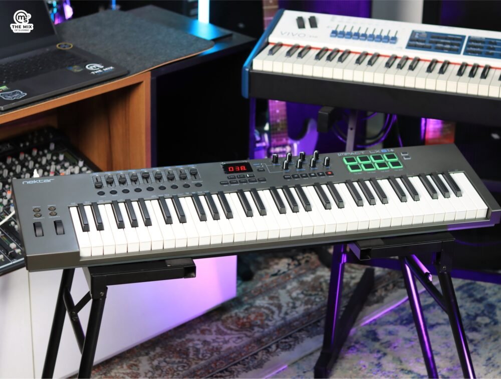 Alternative view of Nektar Impact LX61+ Keyboard Midi Controller