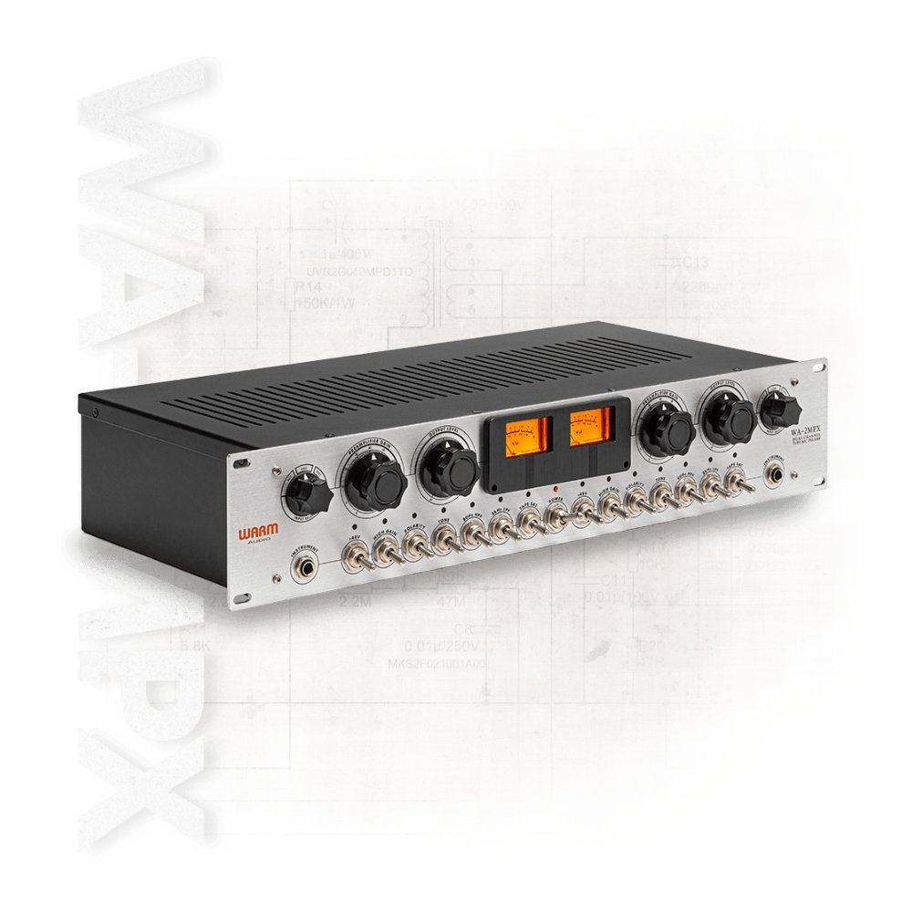 Warm Audio WA-2MPX Dual-Channel Tube Mic Preamp