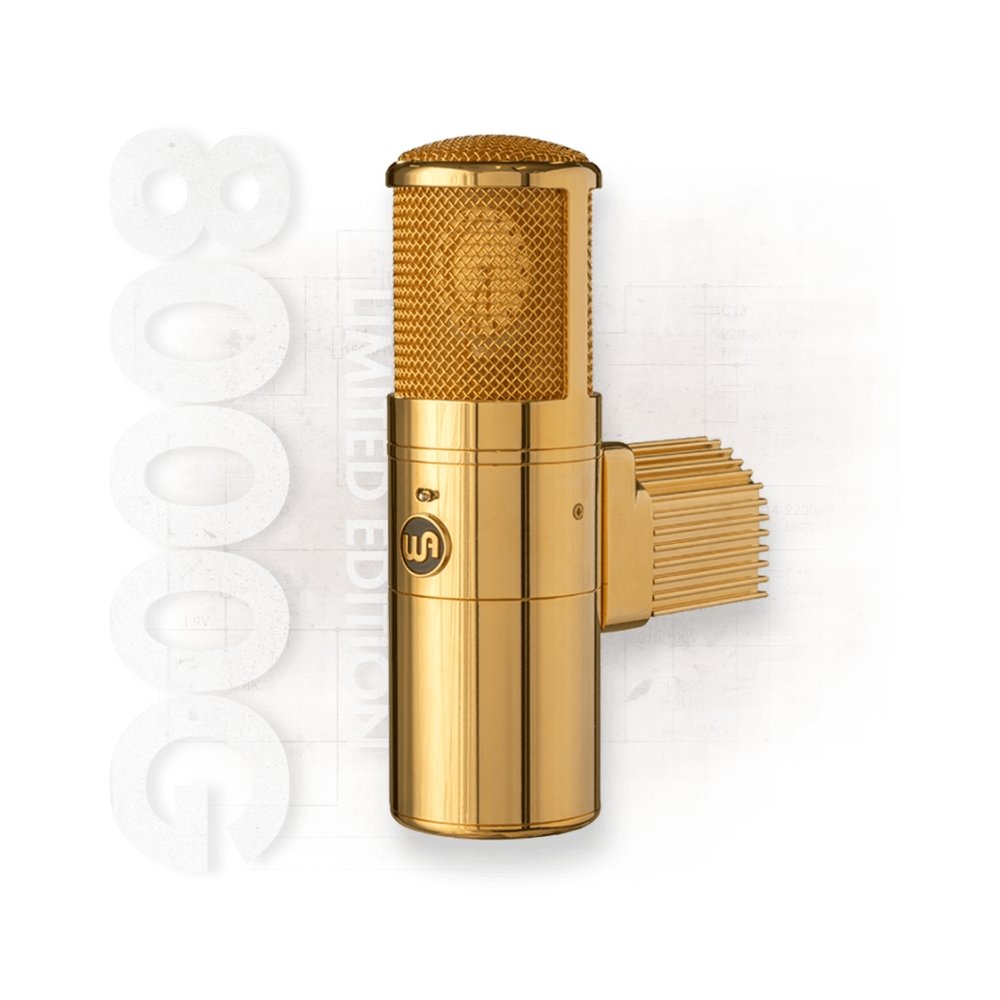 Warm Audio WA-8000G "Gold Edition" Tube Microphone