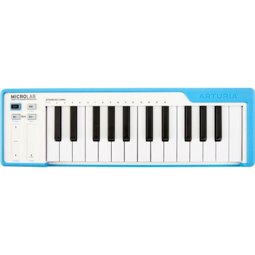 Arturia Microlab 25-key Midi Keyboard Controller - Blue