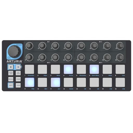 Arturia BeatStep 16-pad Compact PowerHouse Pad Controller - Black