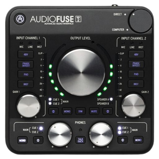 Arturia AudioFuse Rev 2 14-channel Compact Versatile Audio Interface