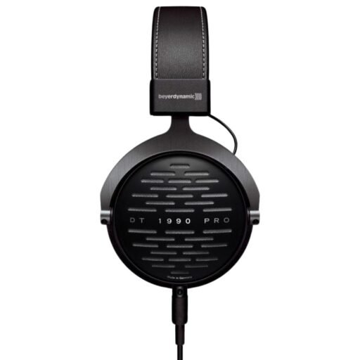 Alternative view of beyerdynamic DT 1990 PRO 250-ohm Tesla studio reference headphones for mixing and mastering (open)