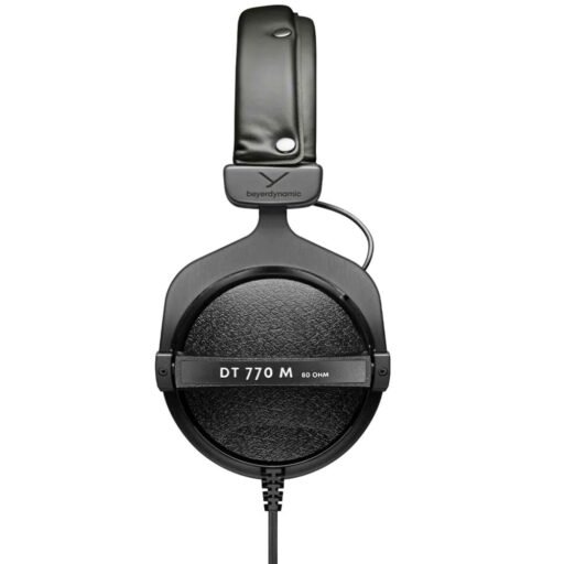 Alternative view of beyerdynamic DT 770 M 80-ohm Headphones for monitoring with high attenuation (closed)