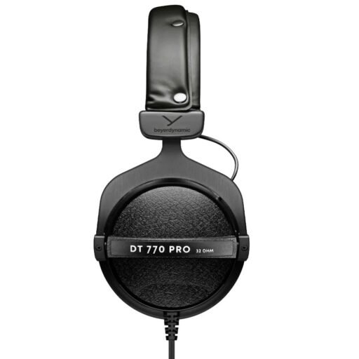 Alternative view of beyerdynamic DT 770 PRO 32-ohm Reference headphones for control and monitoring purpose (closed)