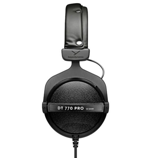 Alternative view of beyerdynamic DT 770 PRO 80-ohm Reference headphones for control and monitoring purpose (closed)