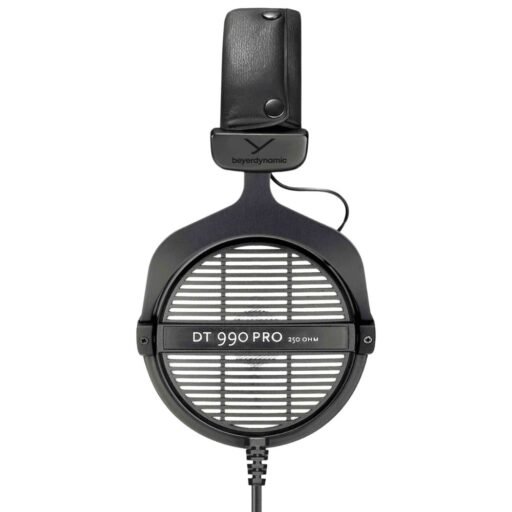 Alternative view of beyerdynamic DT 990 PRO 250-ohm Studio headphones for mixing and mastering (open)