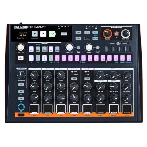 Arturia DrumBrute Impact The Beast Strikes Analog Drum Machine