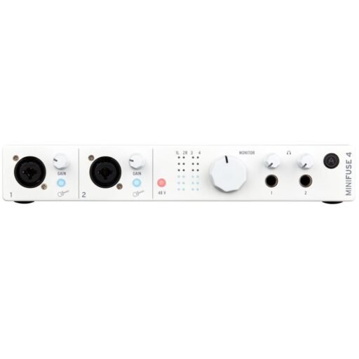 Arturia MiniFuse 4 4-channel Versatile Desktop Audio Interface - White