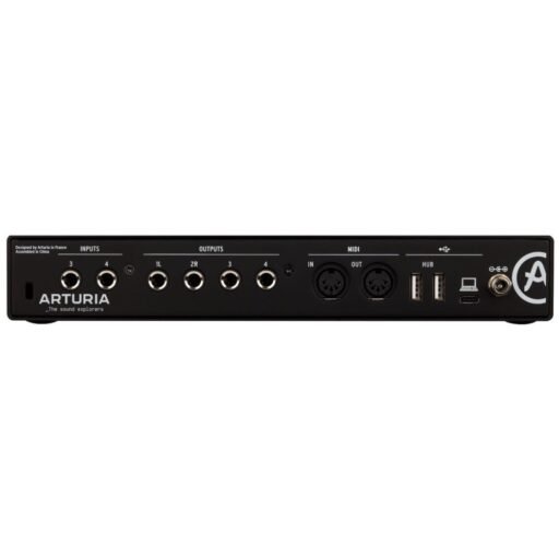 Alternative view of Arturia MiniFuse 4  4-channel Versatile Desktop Audio Interface - Black