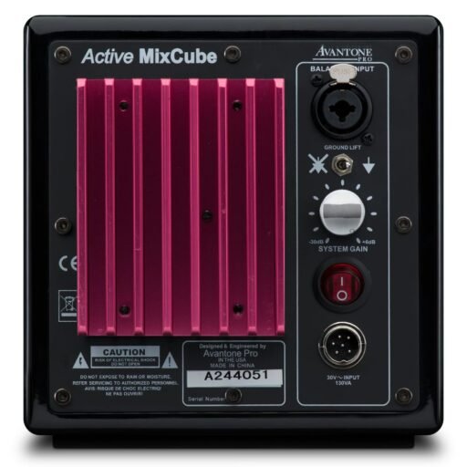 Alternative view of Avantone Activemixcubes Active Studio Monitor Black