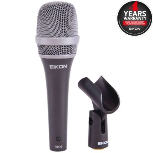 Alternative view of Eikon Audio EKD9 Dynamic super-cardioid professional microphone