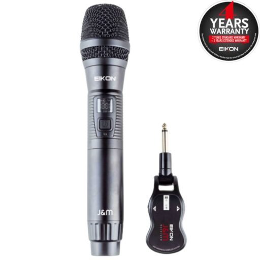 Eikon Audio EKJMA UHF 512 – 541.7 Mhz handheld J&M Wireless Microphone