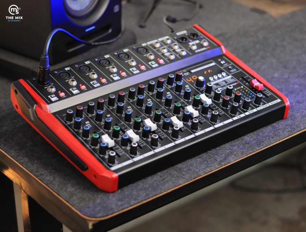 Alternative view of PROEL PLAYMIX 10 Audio Mixer with Player, Recorder and Effects