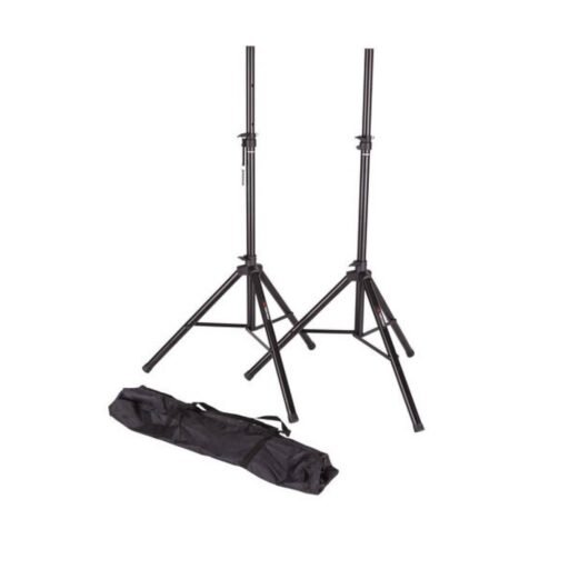 PROEL FRE180KITV2 Pair of FRE180BKV2 steel speaker stands with carry bag