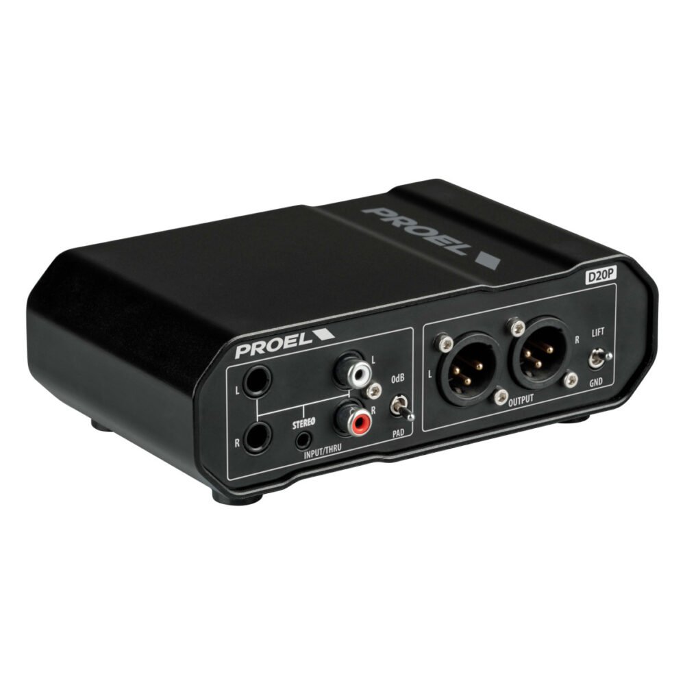 PROEL D20P Stereo Passive Direct Injection Box