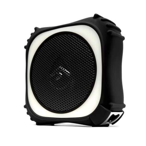 EcoXgear EcoEdge Pro Waterproof Battery Bluetooth Speaker with LED Light (Black)