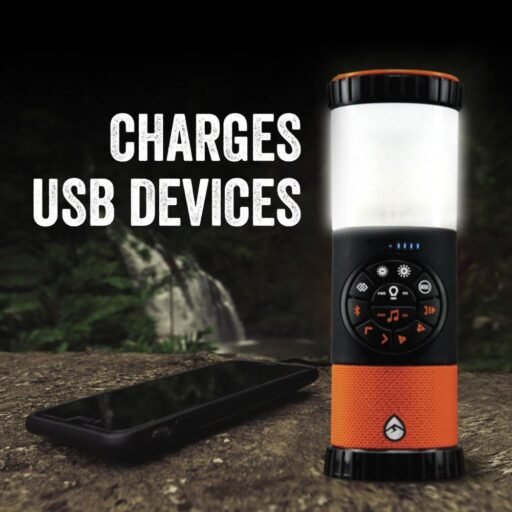 Alternative view of EcoXgear EcoLantern Waterproof Bluetooth Battery Charging Speaker