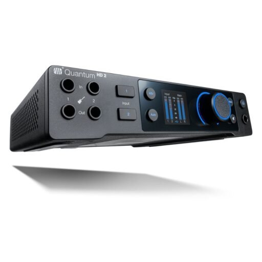PreSonus Quantum HD 2 ក្តាសំឡេងប្រើ USB-C សំឡេងច្បាស់ 32-bit/192 kHz សហការផលិតដោយ Fender