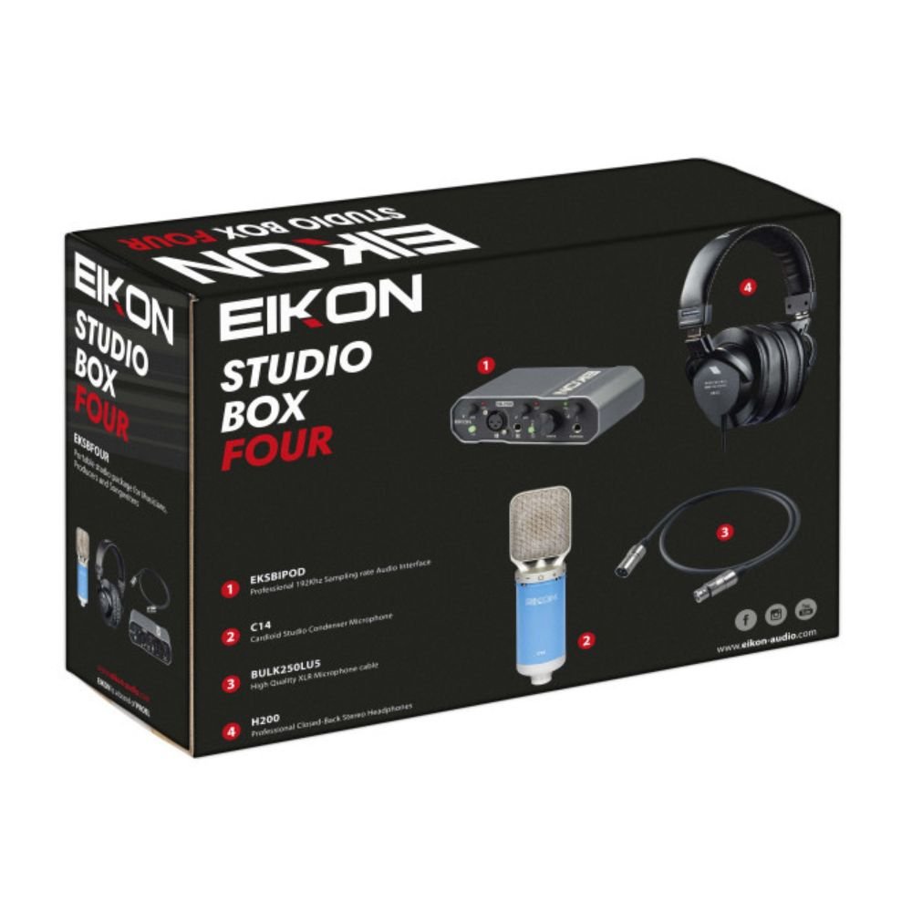Eikon Audio EKSBFOUR Advanced Home Recording Bundle
