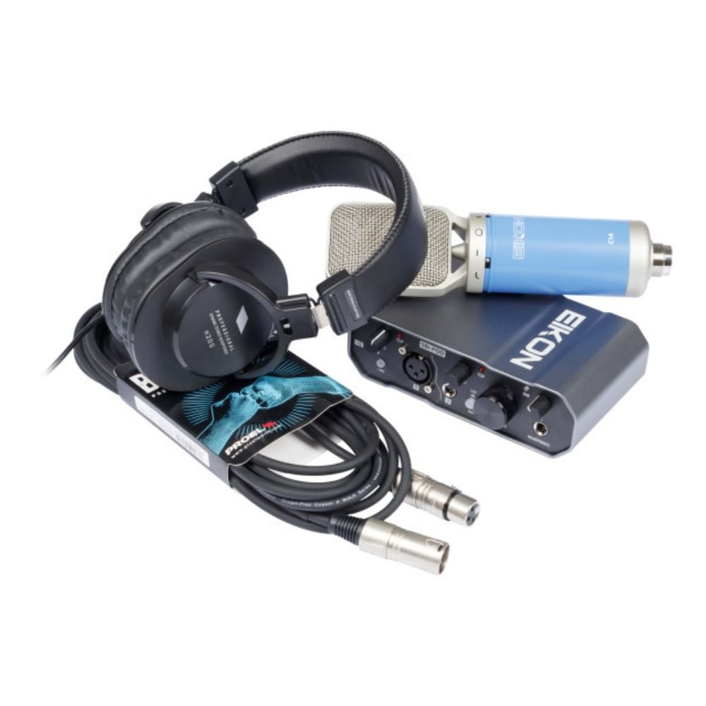 Alternative view of Eikon Audio EKSBFOUR Advanced Home Recording Bundle