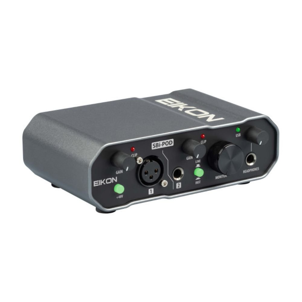 Eikon Audio EKSBIPOD USB Audio Interface for home or mobile recording
