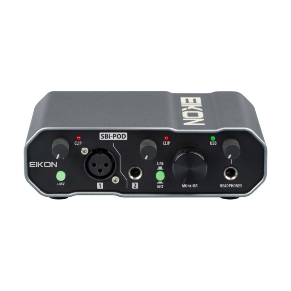 Alternative view of Eikon Audio EKSBIPOD USB Audio Interface for home or mobile recording