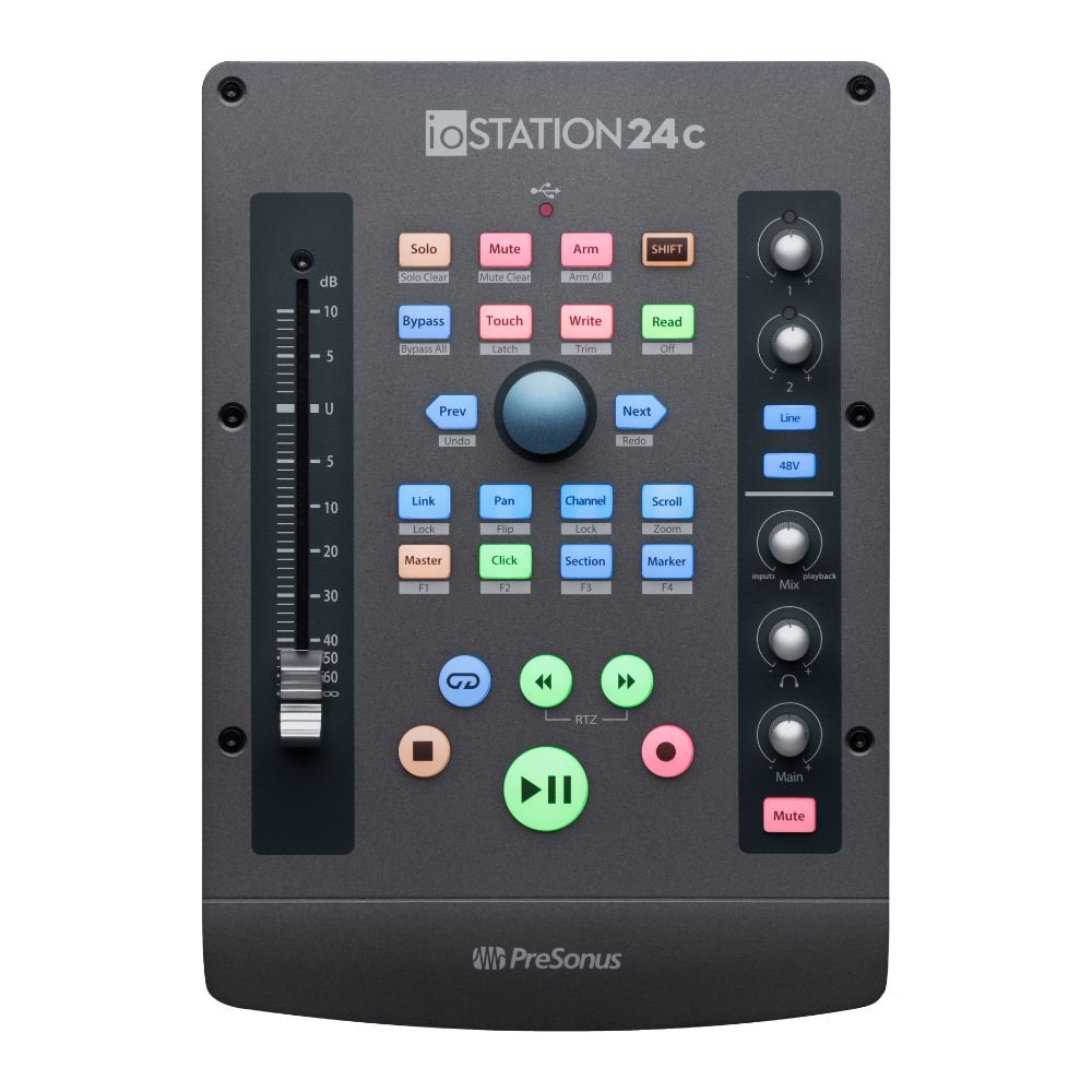 PreSonus ioStation 24c Type-C DAW Control Surface Audio Interface